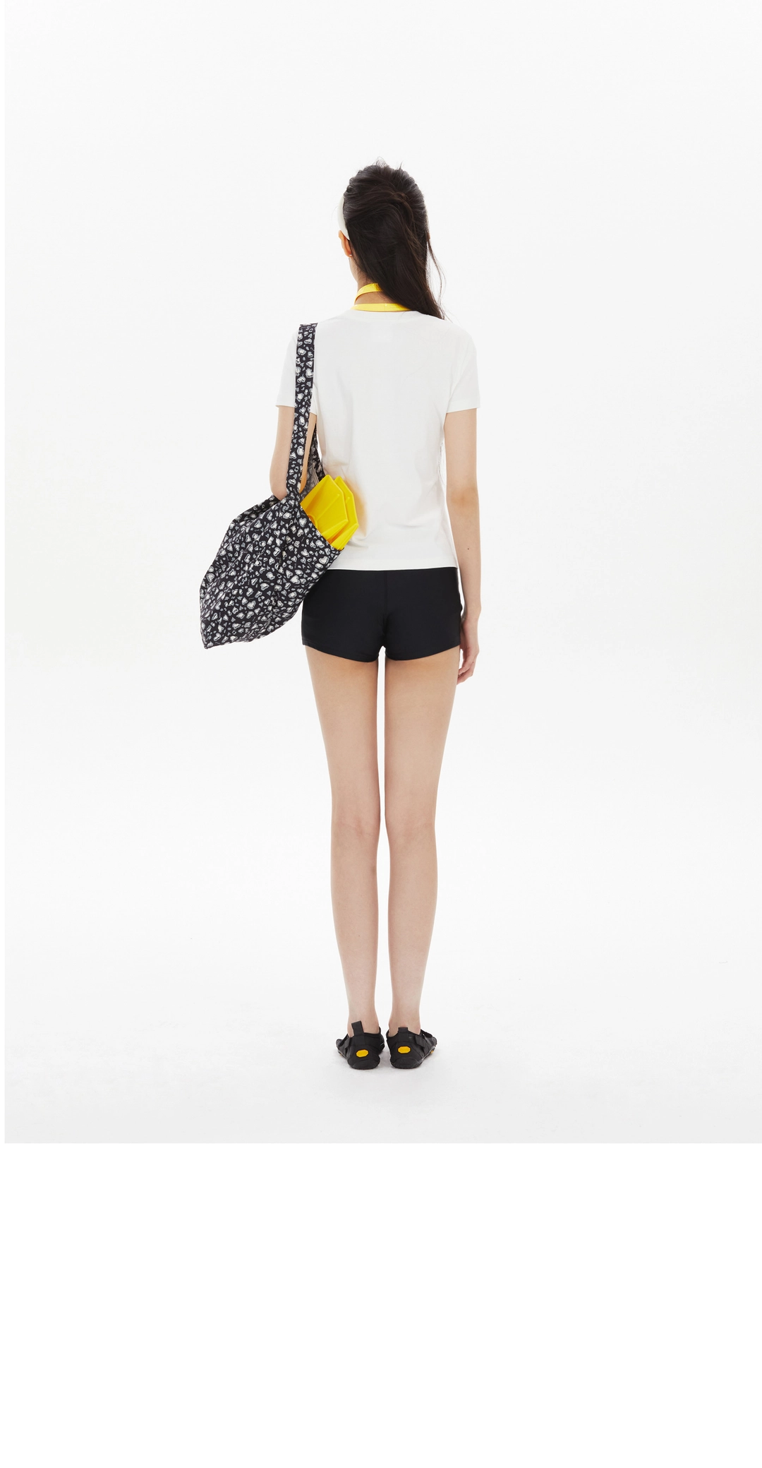 이미스 LOGO LEOPARD ECO BAG-BLACK 상품 이미지 2