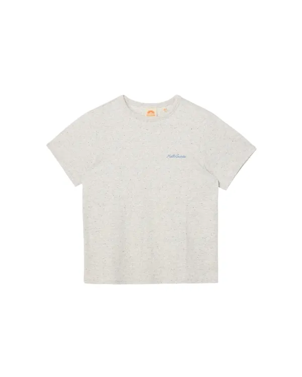 Color Dot Nep Tee(W)_L.Gray