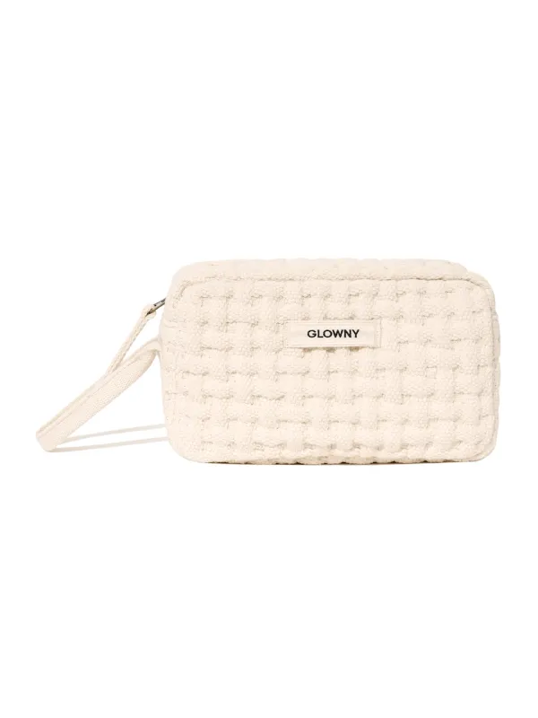 COTTON TILE POUCH (IVORY)