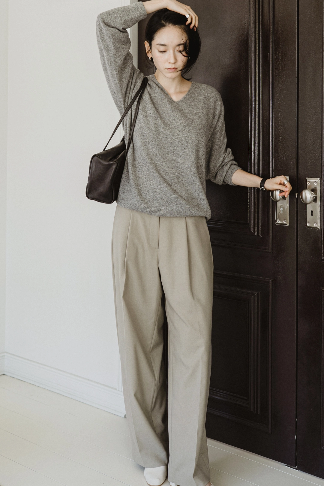 스앨더 35991_Soft Wool V-Neck Knit [ New Season / 10% DC ] 12일 PM 5 마감 상품 이미지 2