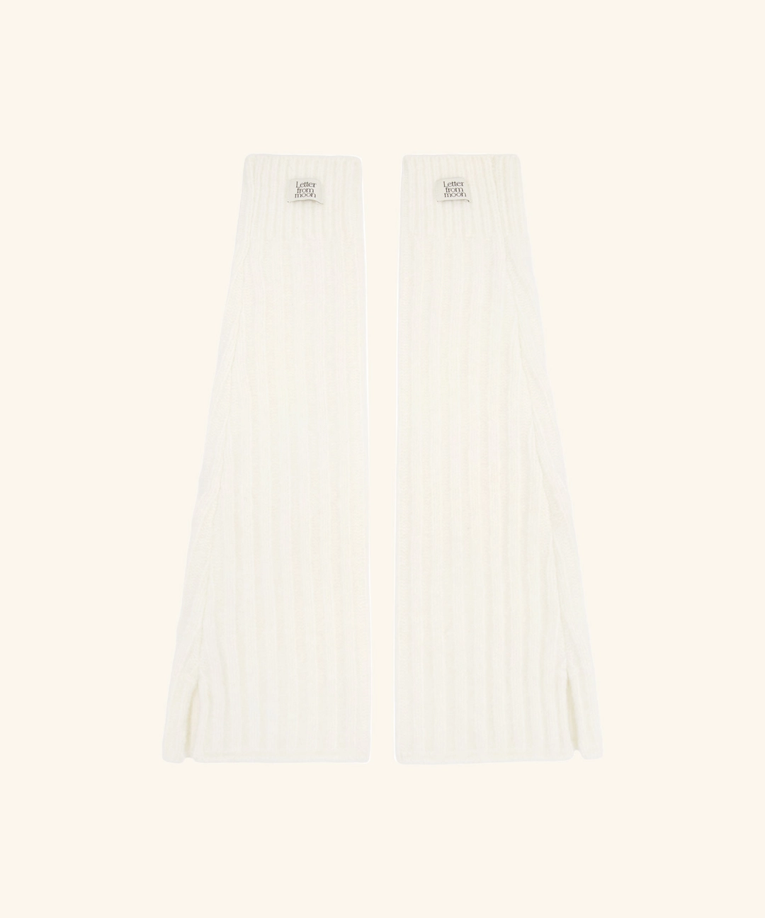 레터프롬문 Hayden Knit Wool Leg Warmers ( Ivory ) 상품 이미지 1