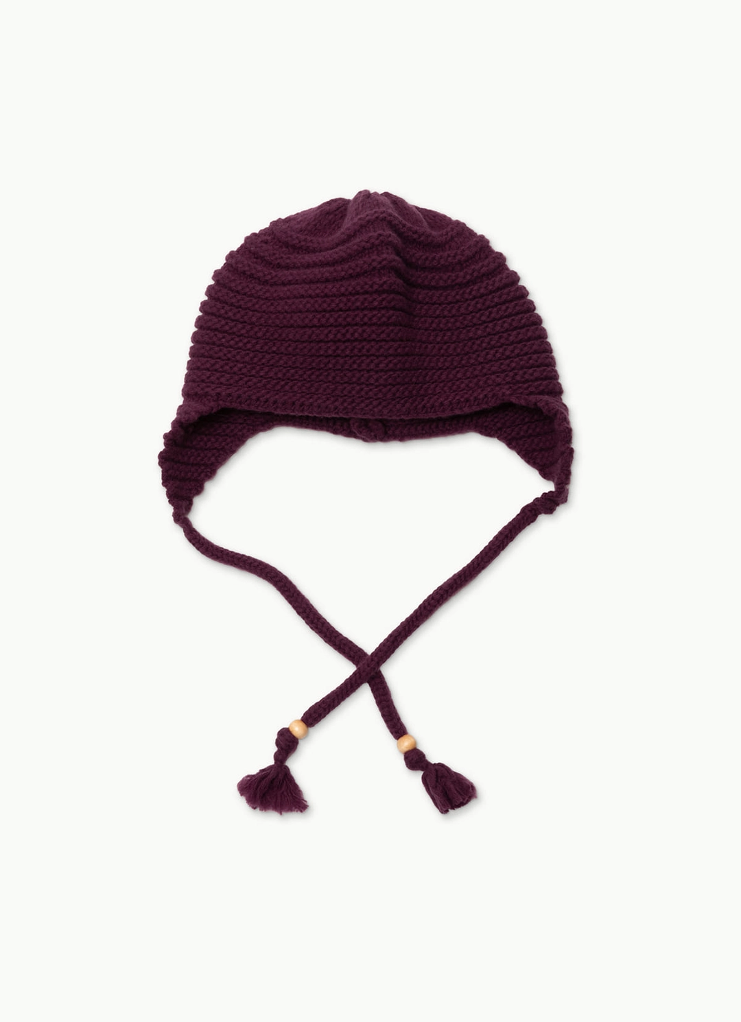 부디무드라 Chunky rib beanie_Mulberry Purple 상품 이미지 3