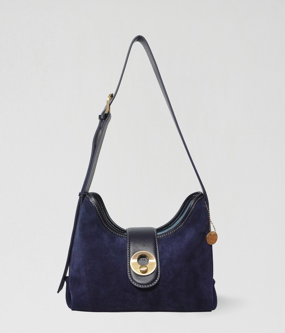 옴니포턴트 momentum tote bag(small) _Suede navy 상품 이미지 1