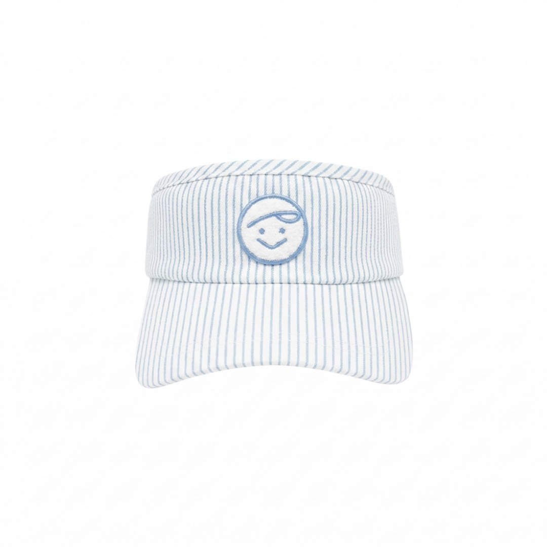 피브비 Piv\'vee Stripe Sun Visor (cornflower blue) 상품 이미지 1