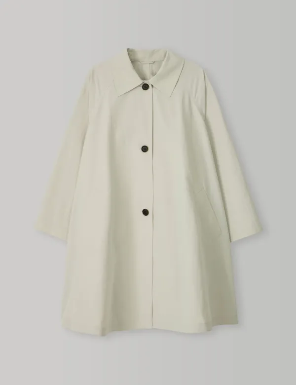 2nd / Super Light Travel Trench (Cream)