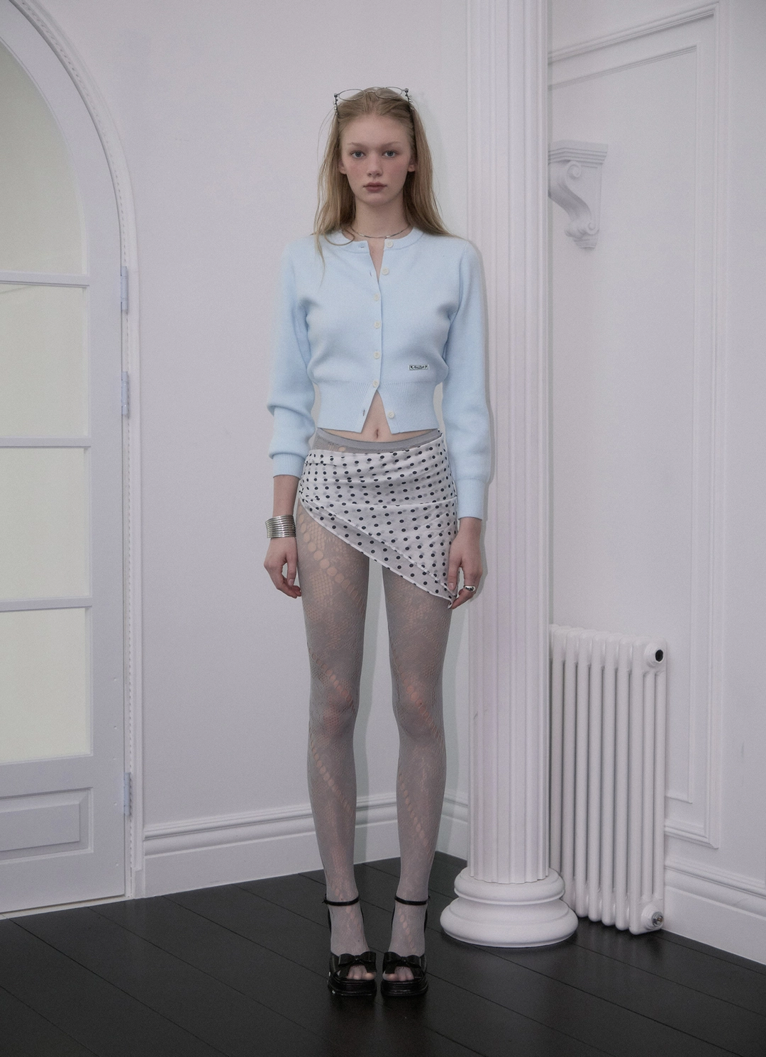 로제프란츠 Soft Nut Button Cardigan [Sky Blue] 상품 이미지 2