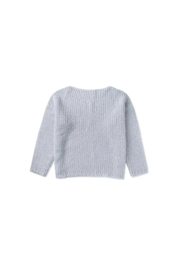 Soft loose knit_skyblue