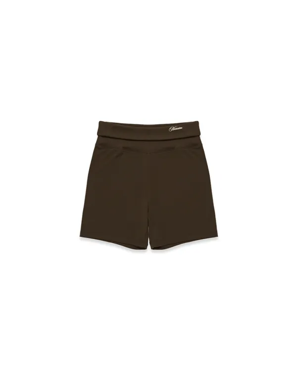 Basic Leggings Shorts [BROWN]