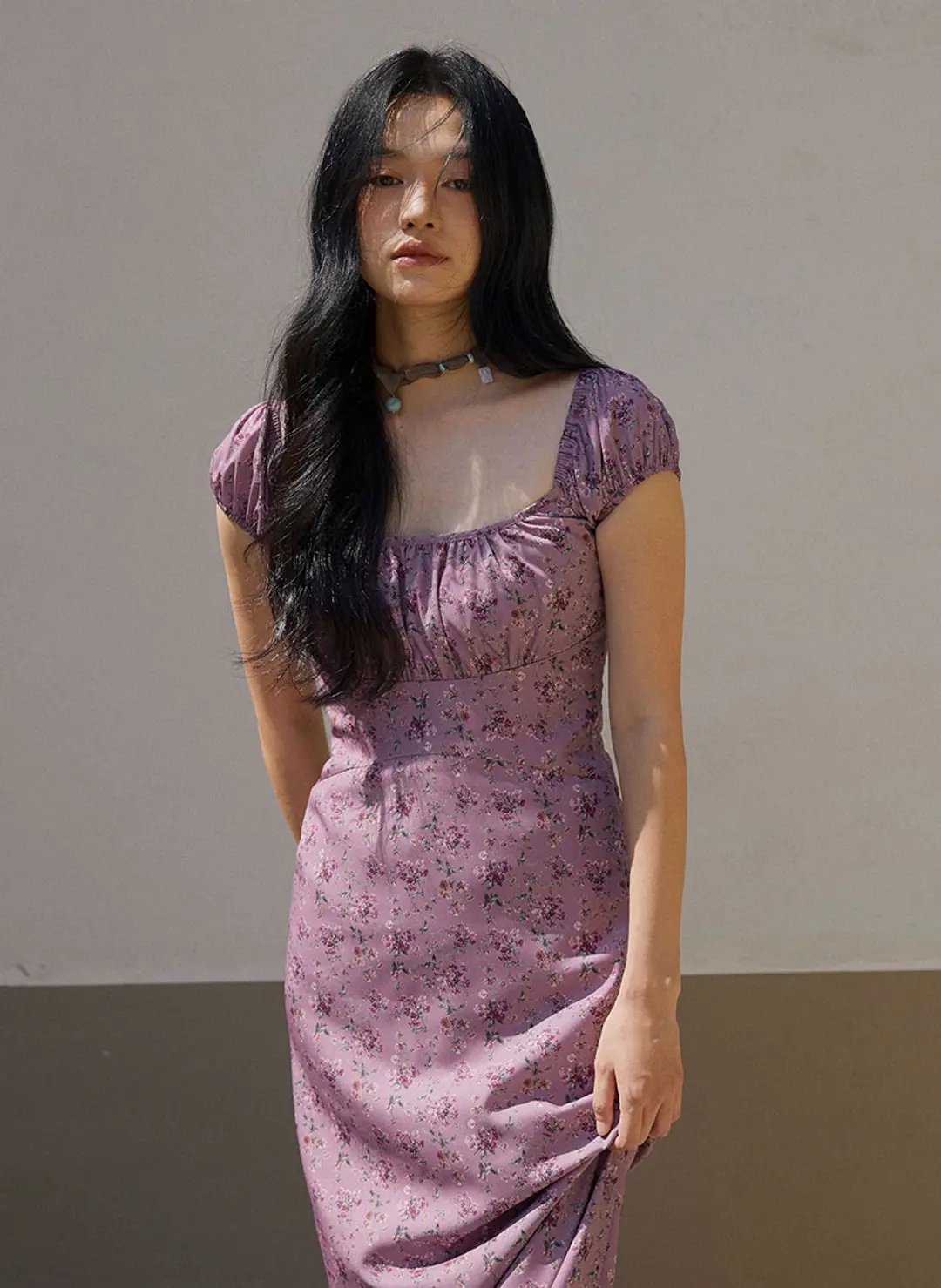 루루서울 Upper East Dress (Violet) 상품 이미지 2