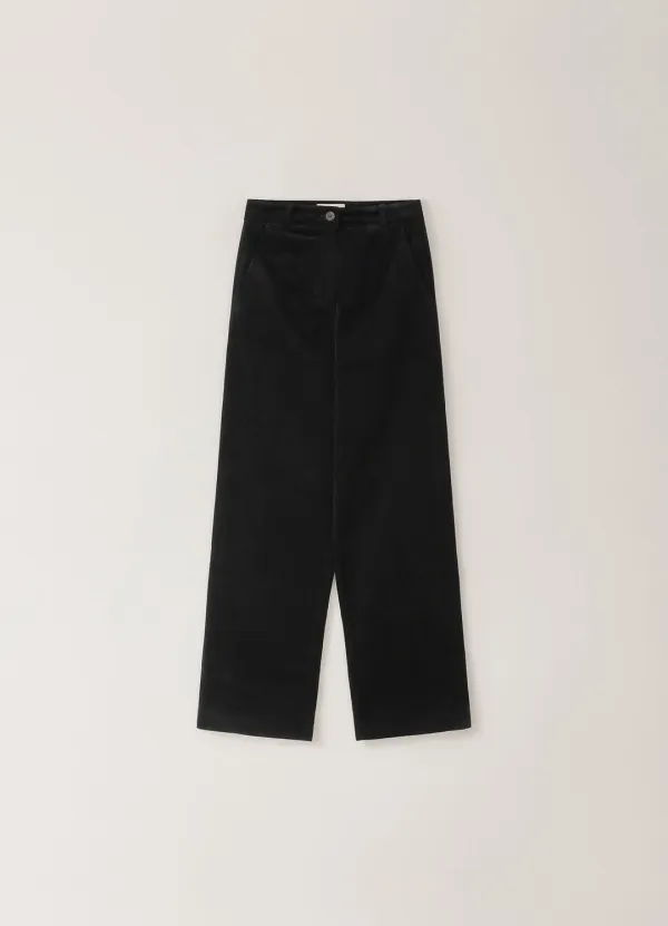 [Limited] Corduroy Span Pants - Black
