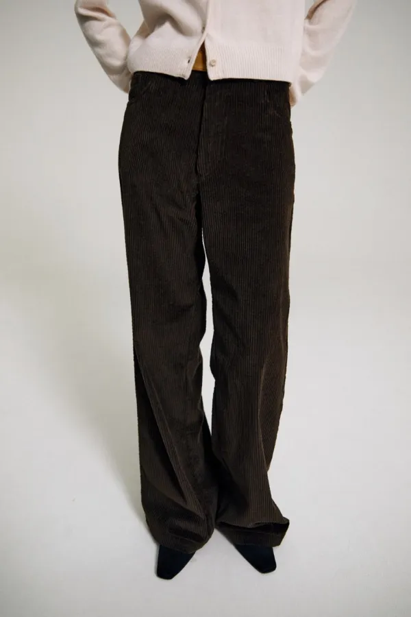 Jelo Corduroy Pants (Brown)