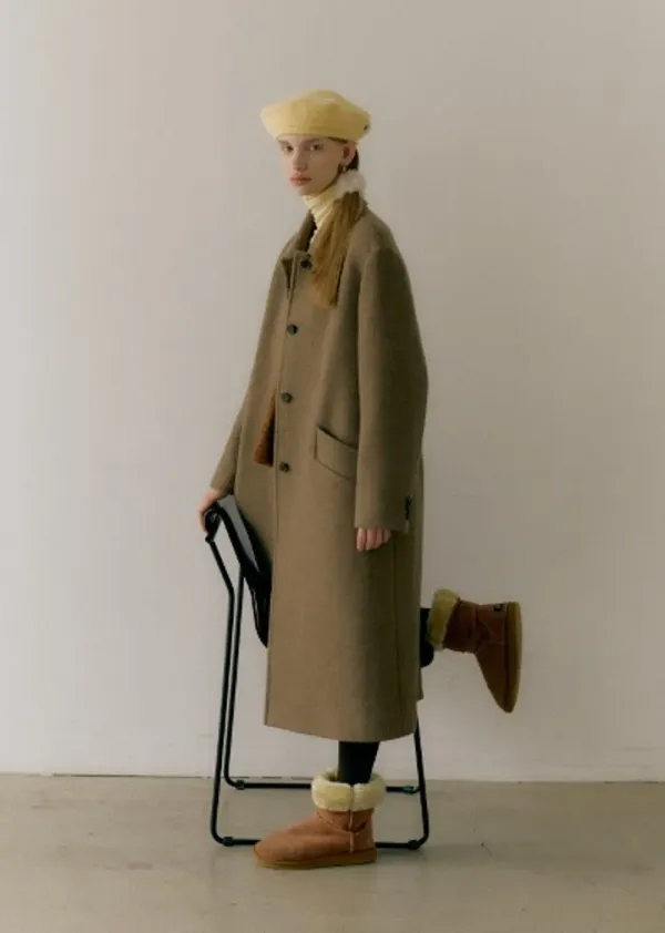 [3차 리오더] STANDARD MAC COAT (wood brown)