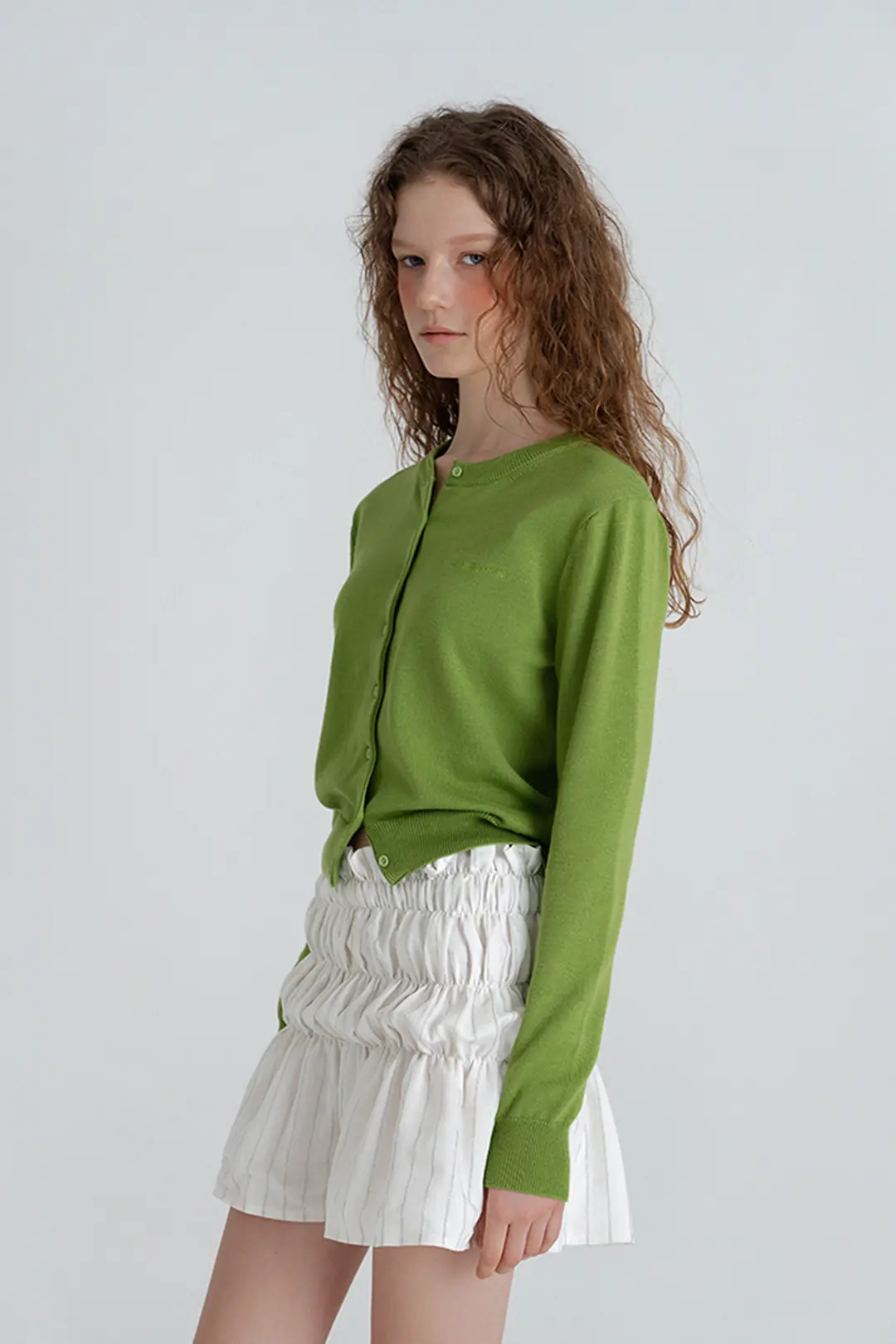 위드아웃썸머 Marche shirring skirt_stripe 상품 이미지 2