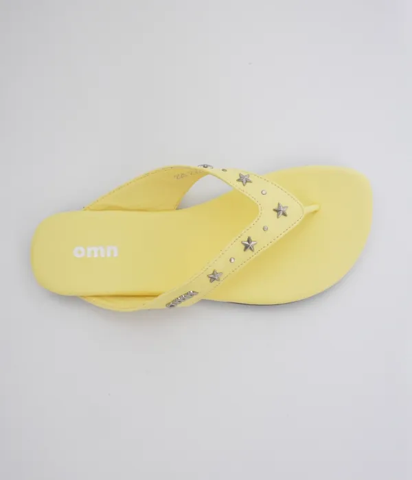 omn Candy Flip-Flops _Butter