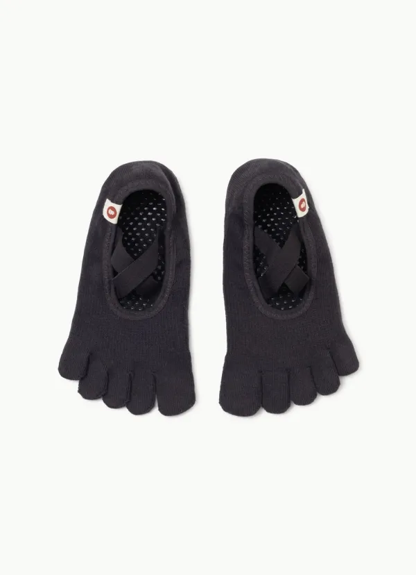 BM low toe socks_Charcoal