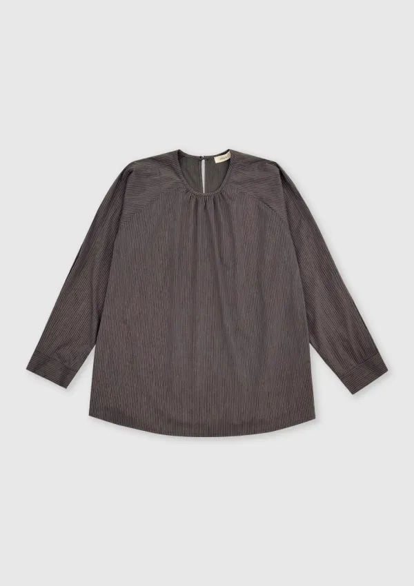 Mock Blouse (Purple)