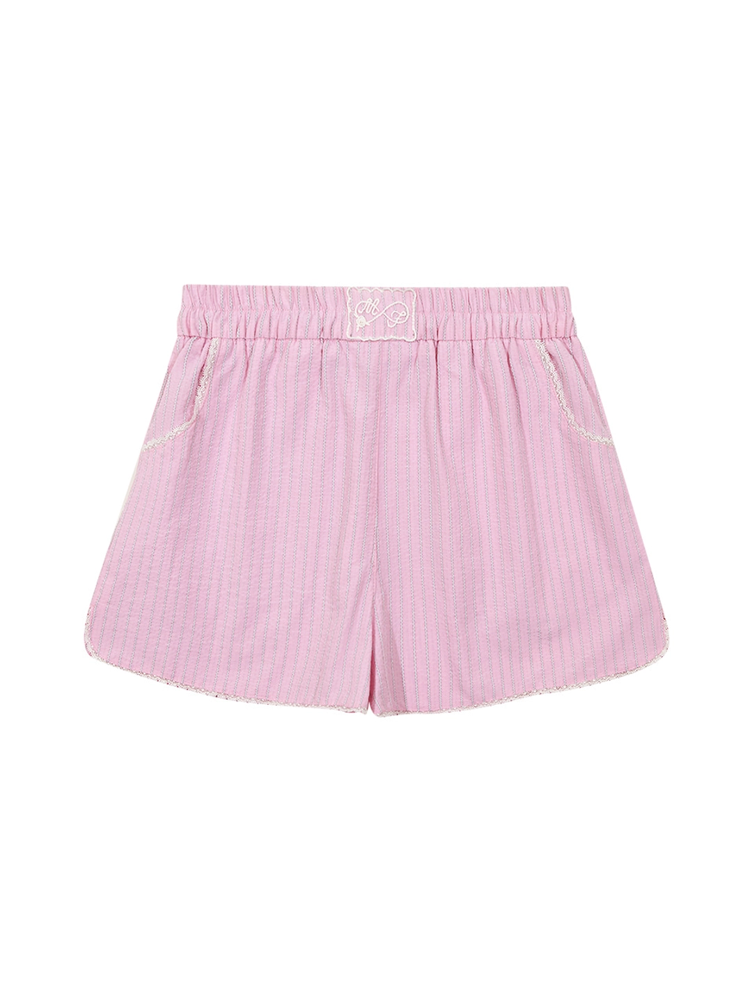 마가린핑거스 STRIPED LACE SHORTS (PINK) 상품 이미지 3