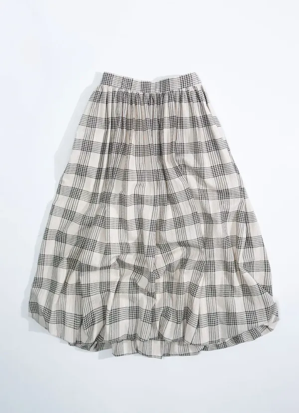 check moss skirt (open, 단독 주문 시 선발송)