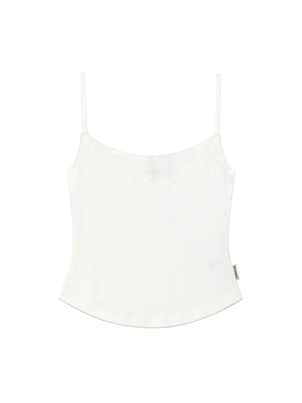 HONEY LAYERED CAMISOLE (WHITE)
