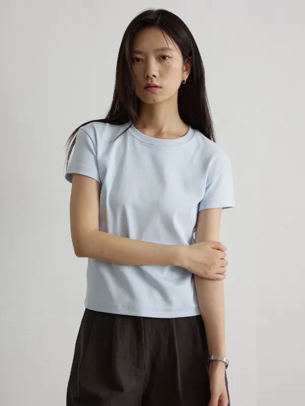 에센셜 모달 반팔 티셔츠_5COLORS