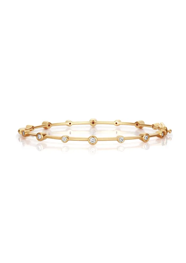 [G] Dia Dot Bangle