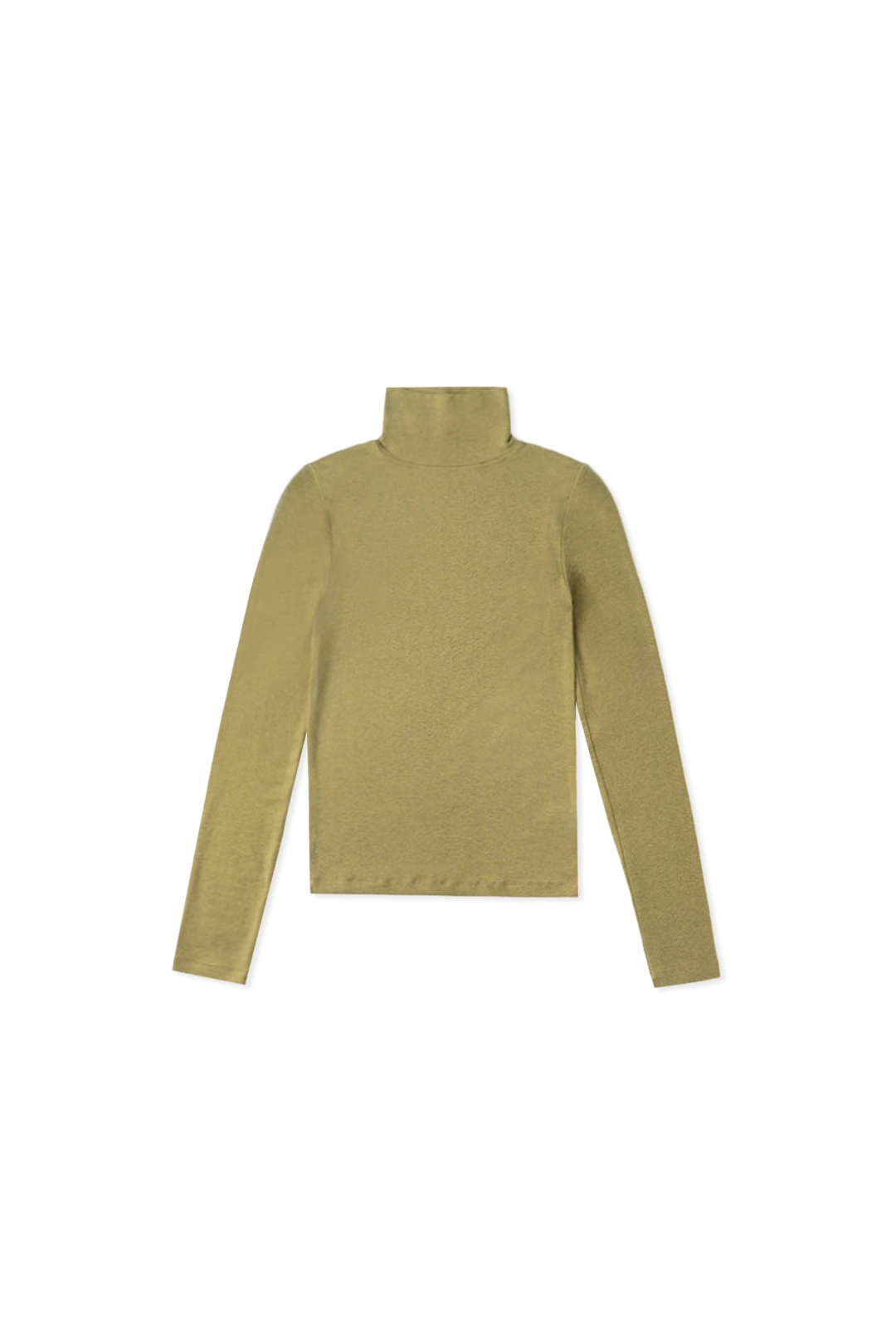 위드아웃썸머 Wool turtleneck top_mustard 상품 이미지 3