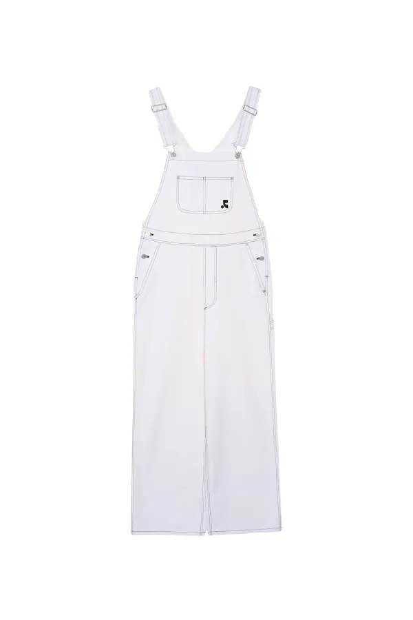RR COTTON OVERALLS - WHITE