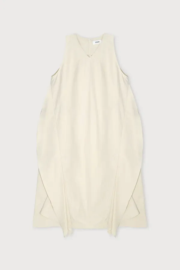 RIPPLE SLEEVELESS DRESS