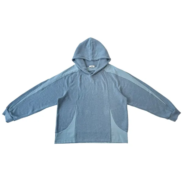 AW23 FROSTED HOODIE (BLUE POND)