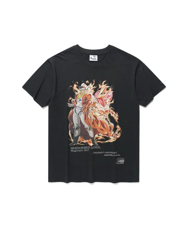 jojo\'s stardust crusaders avdol poster tee[black]
