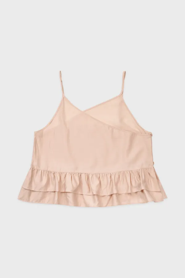 Sheer Wrap Sleeveless (Light Pink)