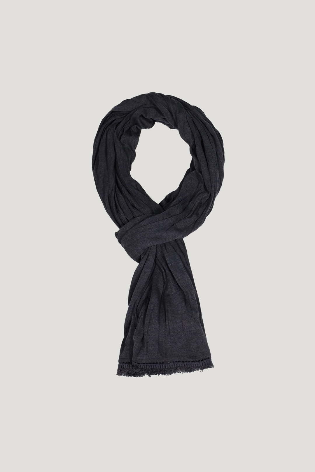 리브어리 Wrinkle Muffler (charcoal) 상품 이미지 1