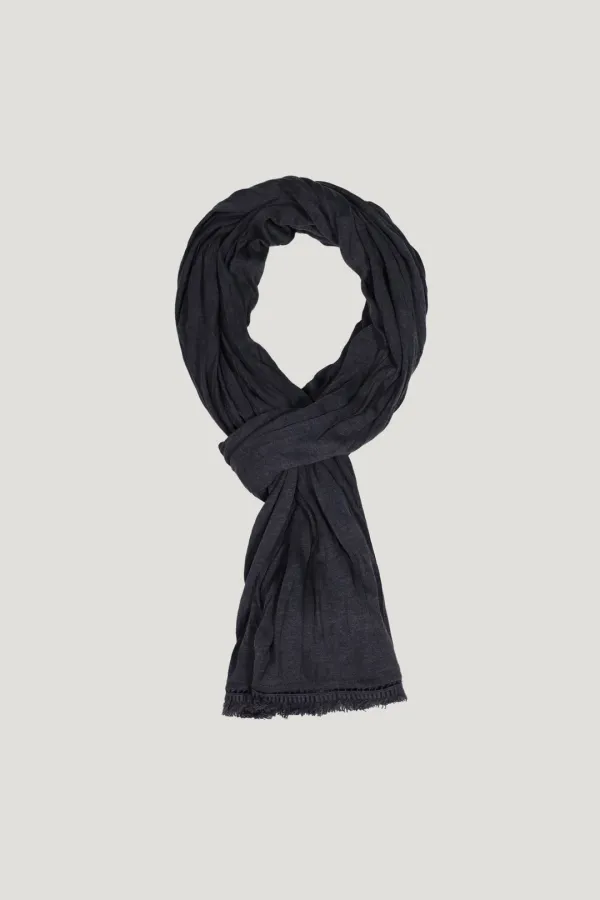 Wrinkle Muffler (charcoal)