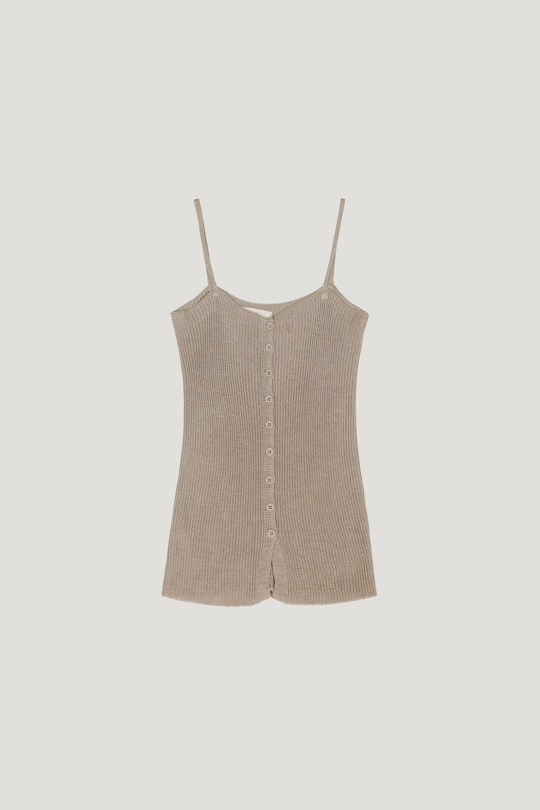 리브어리 Vale Button Knit (Beige) 상품 이미지 1