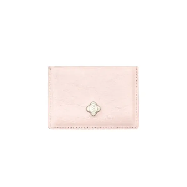 daisy card slot - soap pink