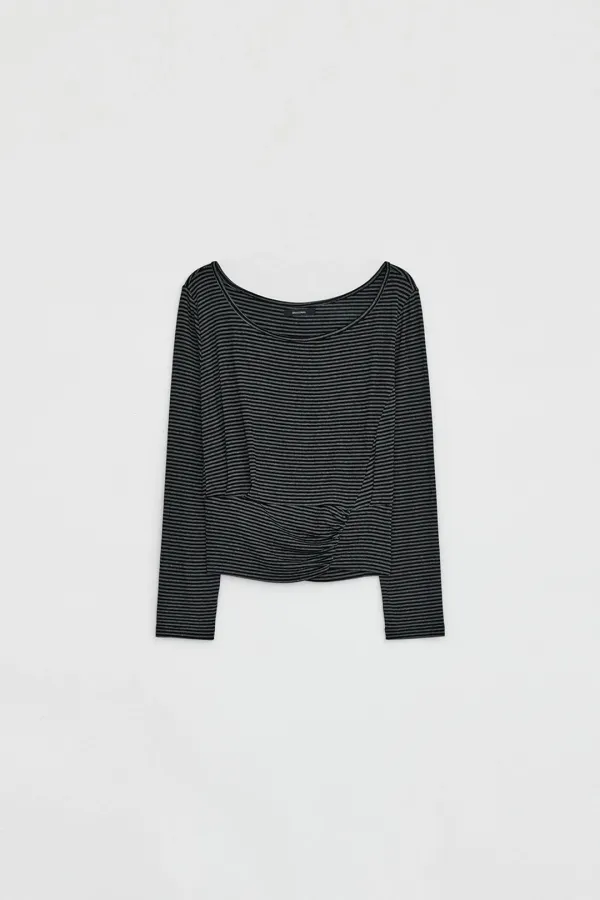 LOOSE SHIRRING TOP