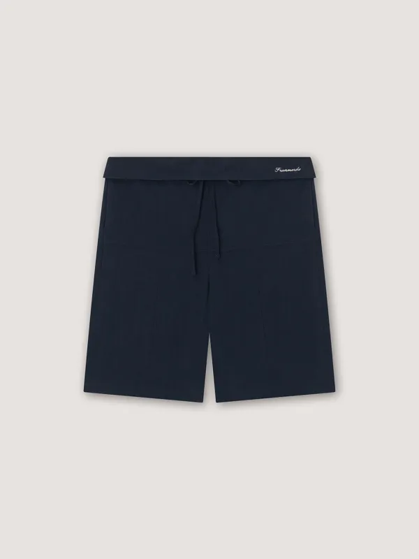 [2nd] Alto Flap Half Pants - Navy