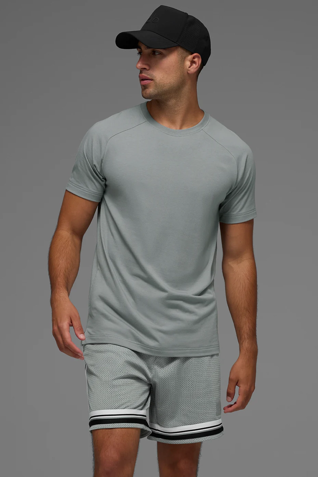 알로요가 Triumph Raglan Tee - Lunar Grey 상품 이미지 2