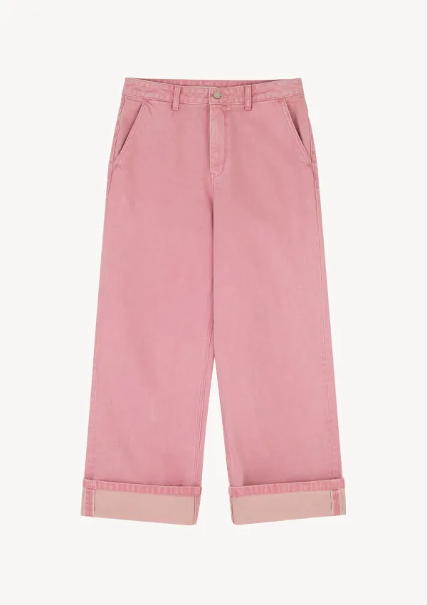 Esme Selvedge Denim in Pink