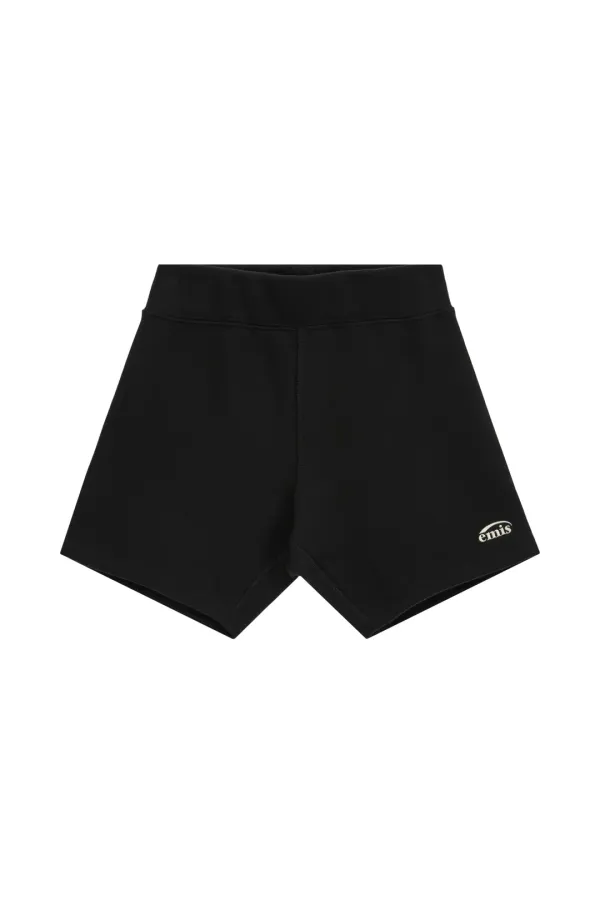 24/7 SWEAT BIKER SHORTS-BLACK