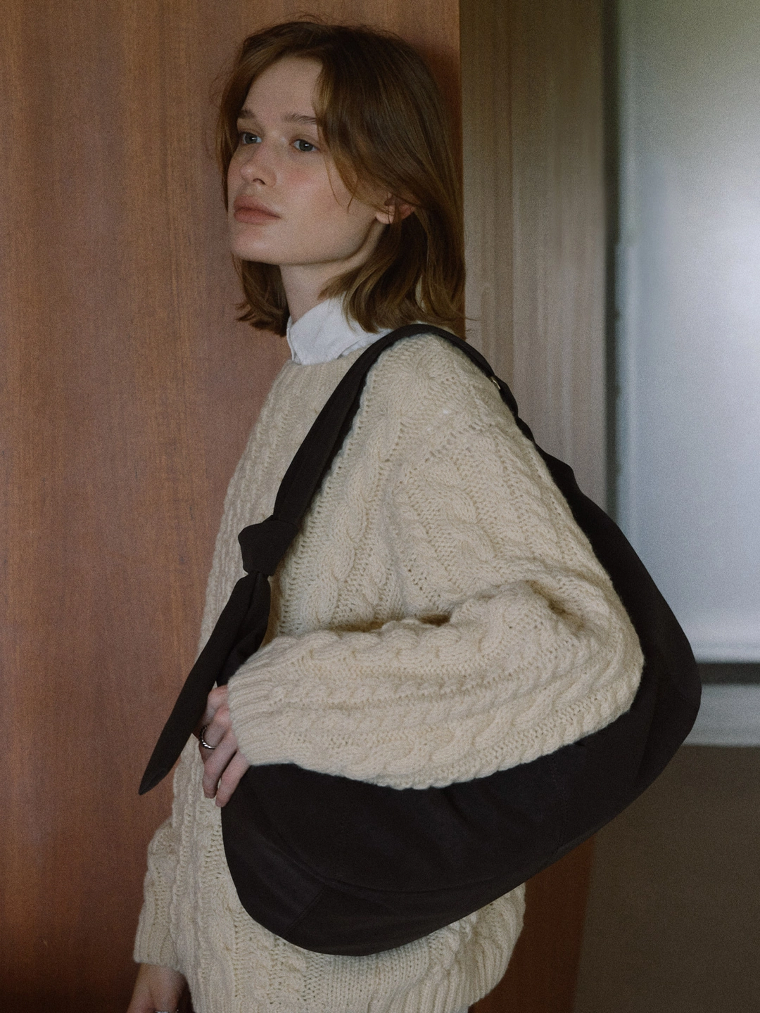 오브히 엘바 호보백 Elva Hobo Bag_Espresso 상품 이미지 2