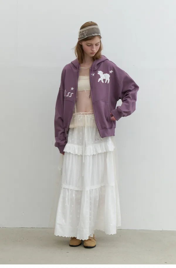 Cottage Full Skirt White