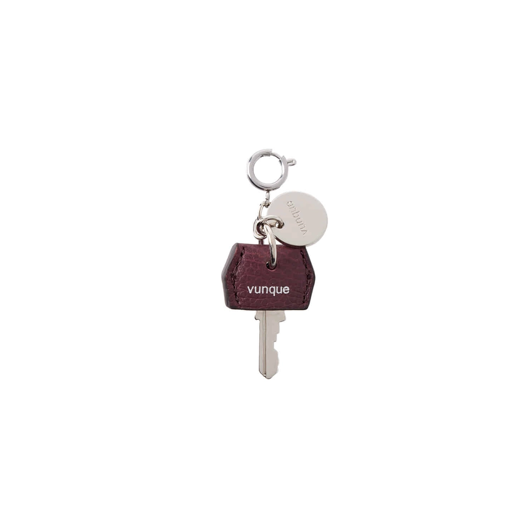 분크 Leather Key Charm Piccolo (레더 키 참 피콜로) Wine 상품 이미지 1