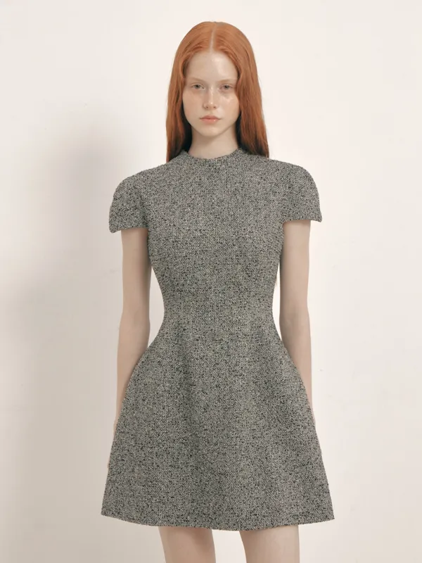 Iconic Half-Neck Dress-Mini(2color)