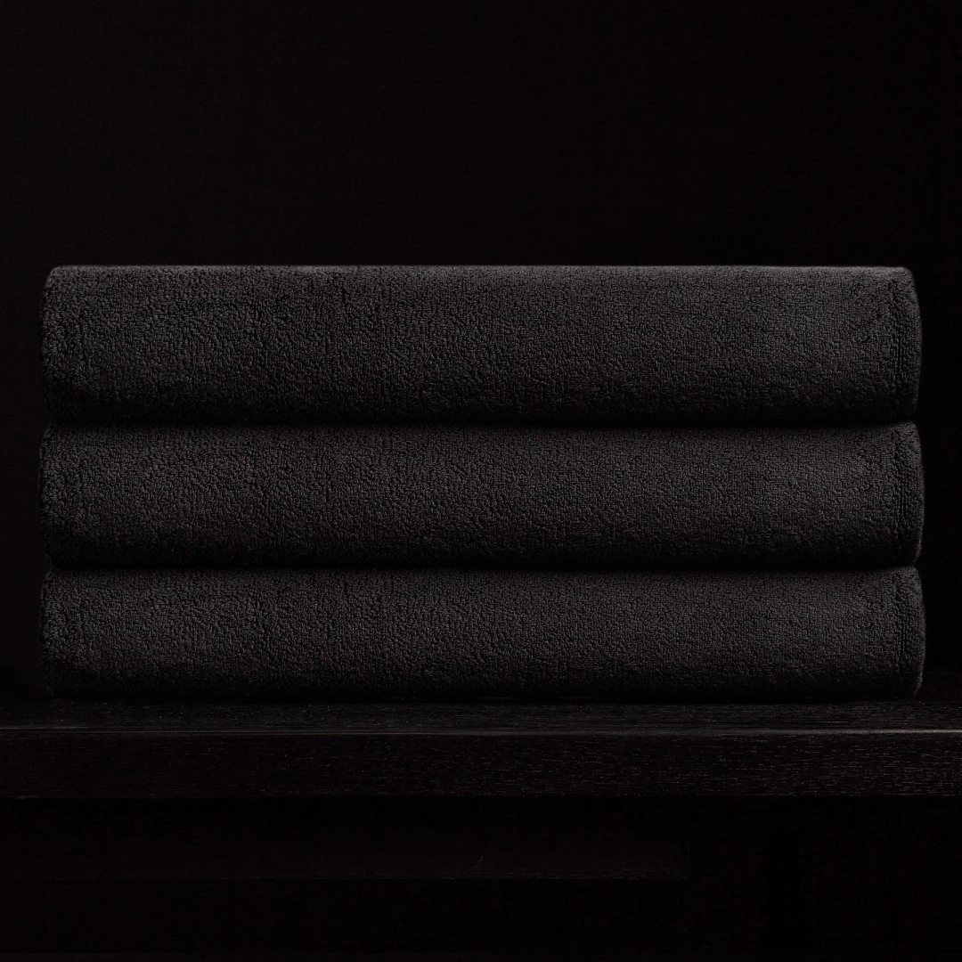 제임스펄스 Bath Sheet - Black 상품 이미지 1