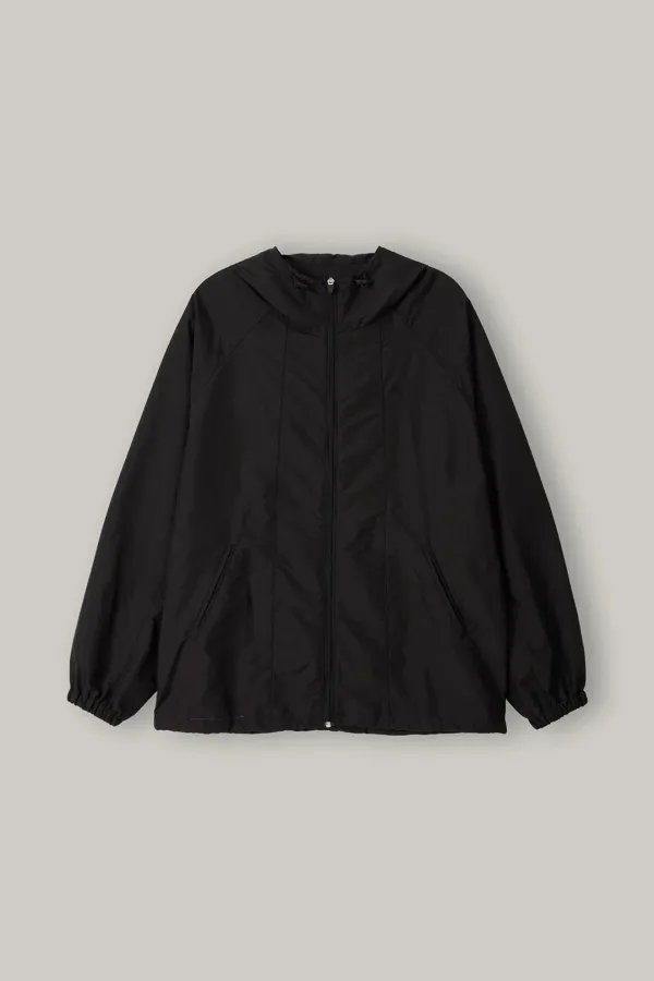 Single-layer Wind Jumper(Black)