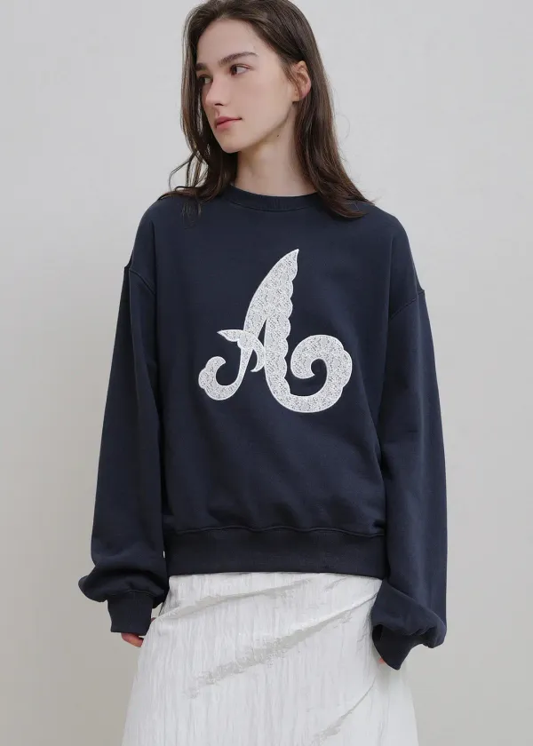 Hope logo sweatshirt (navy)