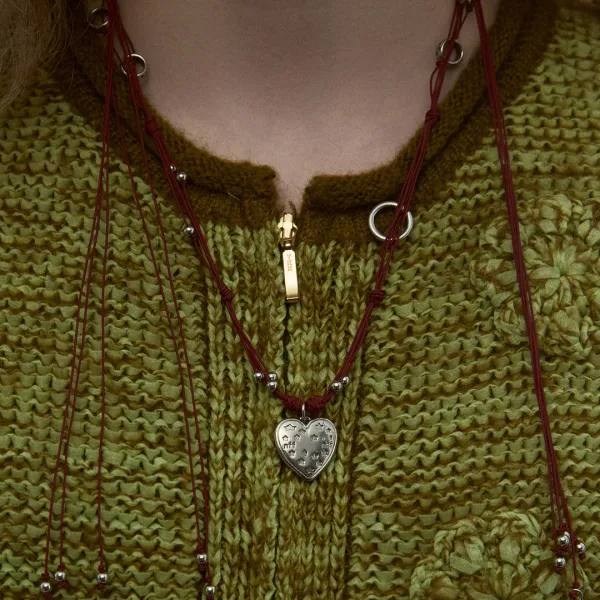 halyard necklace-red
