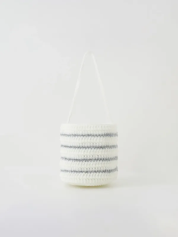 meti round bag(white)