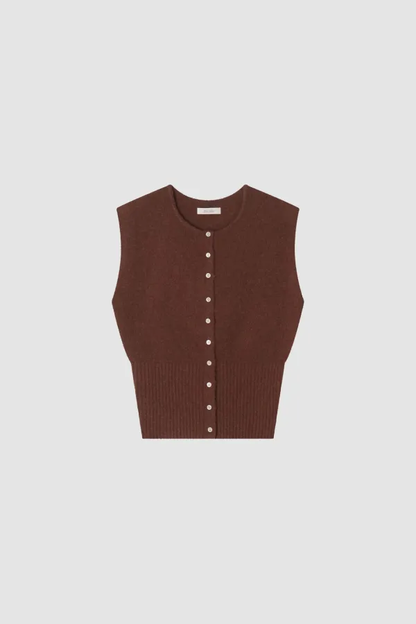 [6th] Nancy Knit Vest_Brick